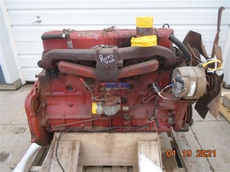 The engine was able to run continuously. . International c301 engine for sale